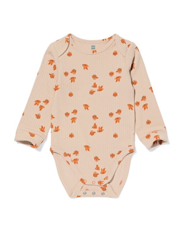 body &eacute;volutif LENZING&trade; ECOVERO&trade; (viscose) c&ocirc;tel&eacute; hiboux marron marron marron - 33307950BROWN - HEMA