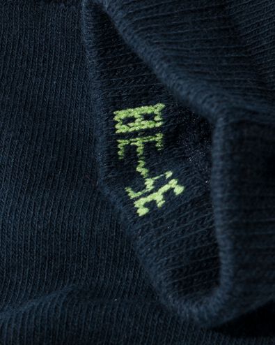 chaussettes femme - 5 paires bleu fonc&eacute; bleu fonc&eacute; - 1000001665 - HEMA