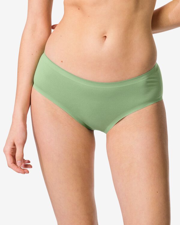 Damenhipster Second Skin, Mikrofaser gr&uuml;n gr&uuml;n - 19602515GREEN - HEMA