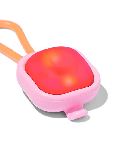 USB fietslampje voor- en achter roze  - 41150076 - HEMA
