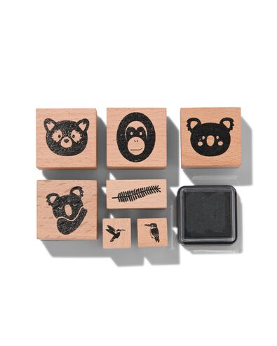 Stempelset, 8-teilig - 14830037 - HEMA