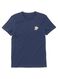 Herren-T-Shirt blau - 1000013411 - HEMA