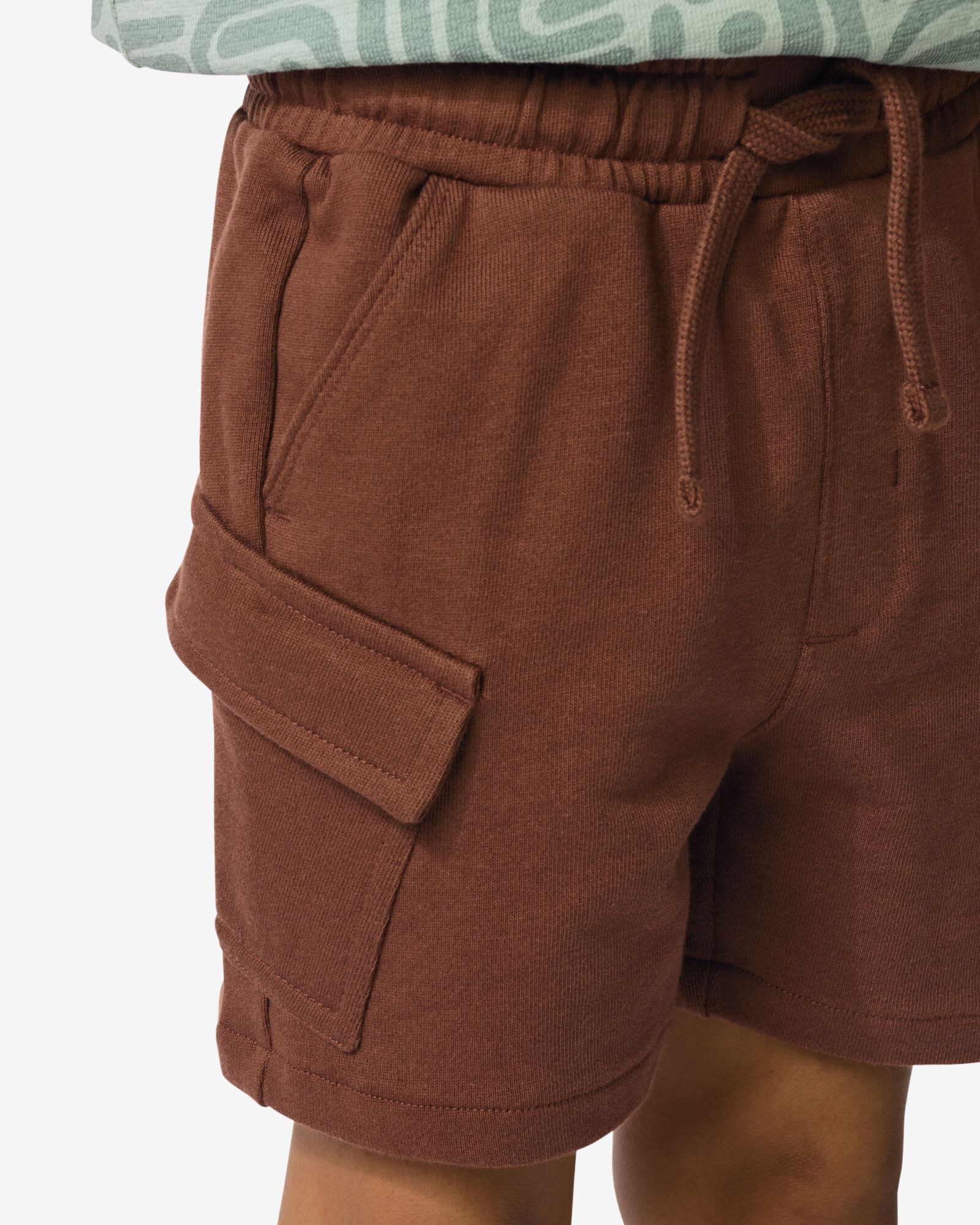 Kindershorts, normale Passform, Cargo braun braun - 30715408BROWN - HEMA
