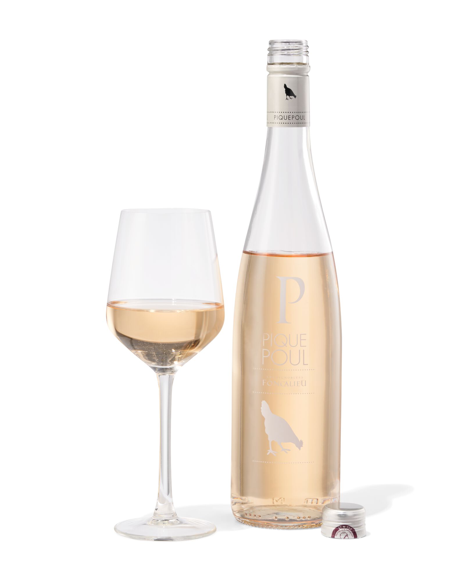 Foncalieu piquepoul ros&eacute; 0.75L - 17380021 - HEMA
