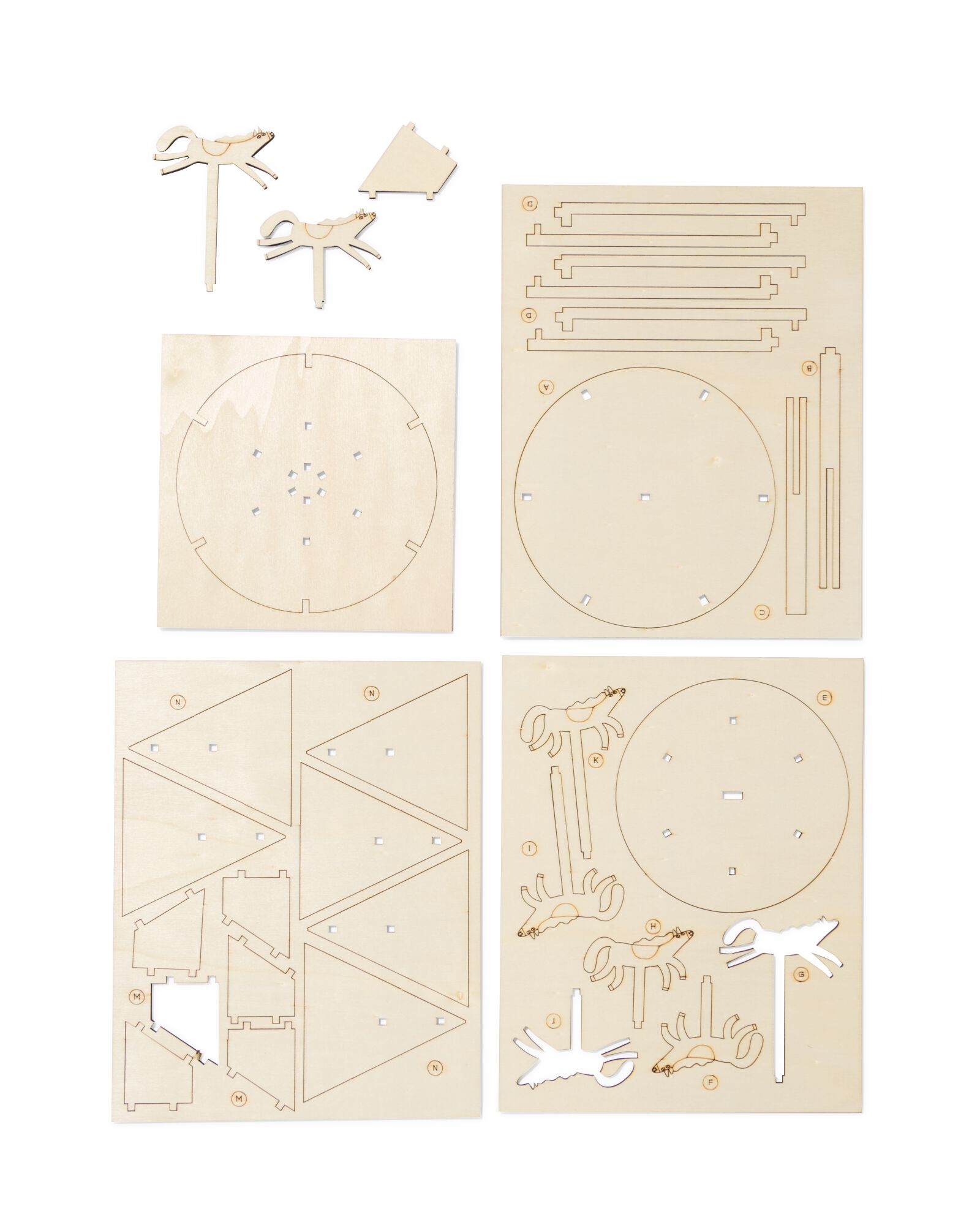 Bauplatte Karussell  - 15900526 - HEMA