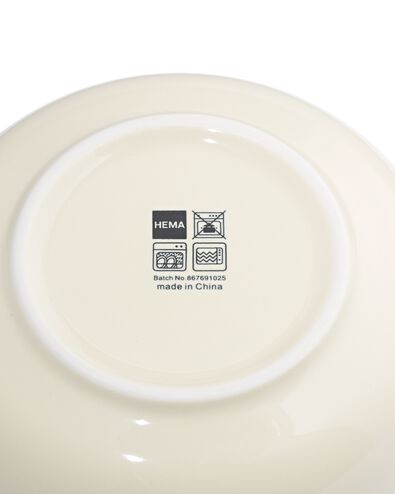 bol ⌀15x6cm Knap new bone jaune - 9650309 - HEMA