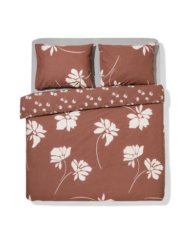 housse de couette 240x200/220 cm coton fleurs - 5700239 - HEMA