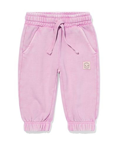 Babyhose bequeme Passform aus Sweatstoff violett violett - 33057370PURPLE - HEMA