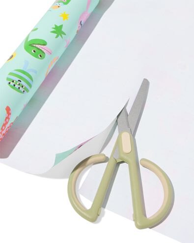 papier cadeau 70 x 200 cm extra r&eacute;sistant monstres - 14793326 - HEMA