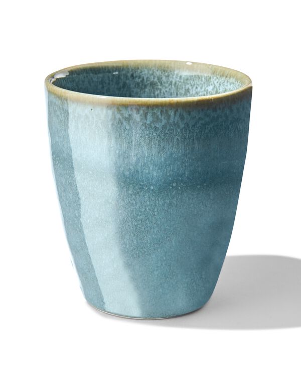 mug Porto 240 ml émail réactif bleu - 9602308 - HEMA