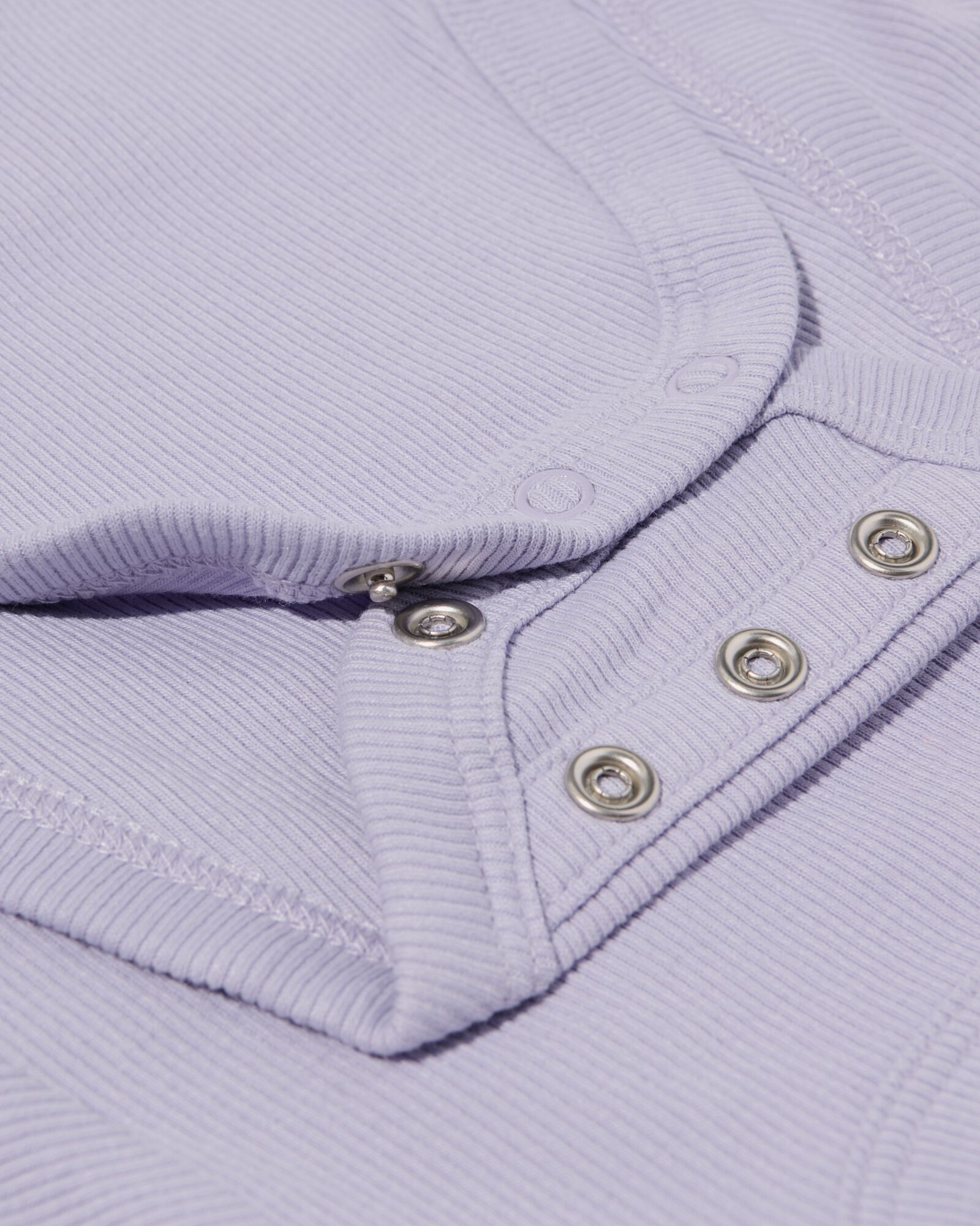 newborn meegroei overslag body rib met bamboe stretch paars - 33414020PURPLE - HEMA