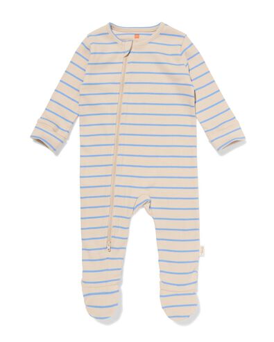 newborn meegroeiboxpakje strepen ecru ecru - 33440520ECRU - HEMA