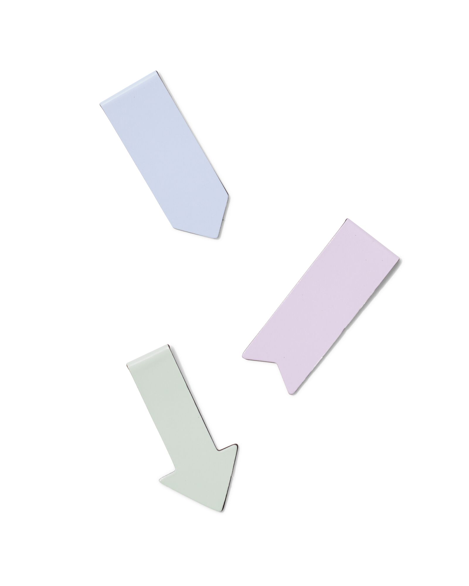 magnetische boekenleggers 8x10cm - 3 stuks - 14803973 - HEMA