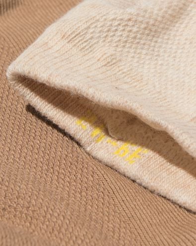 Herren-Kurzsocken, Mesh &ndash; 5 Paar beige beige - 4151030BEIGE - HEMA
