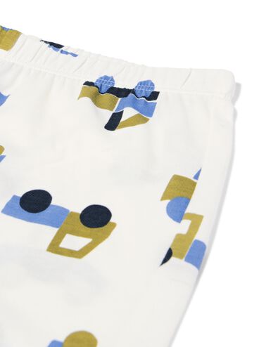 kindershortama auto gebroken wit gebroken wit - 23001160OFFWHITE - HEMA