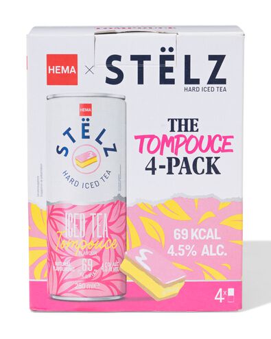ST&Euml;LZ tompouce 250ml - 4 pi&egrave;ces - 17490005 - HEMA