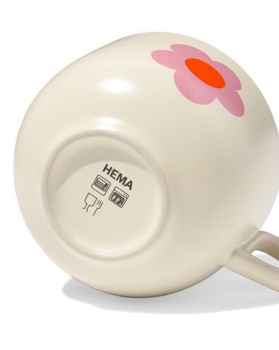 tasse et soucoupe 220 ml fleur - 61130108 - HEMA
