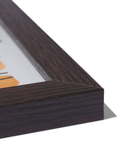 fotolijst hout 10x15 donkerbruin - 13611127 - HEMA