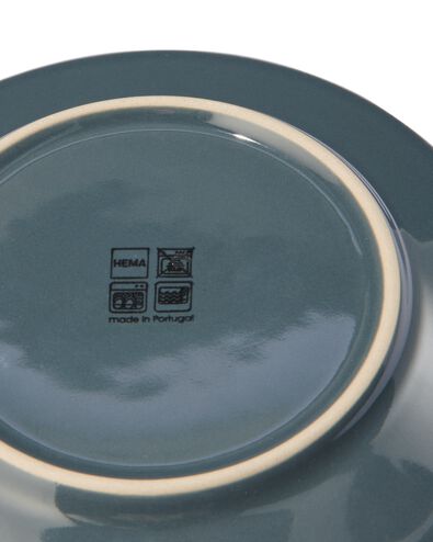 Kuchenteller Porto, 16.5 cm, reaktive Glasur, schwarz - 9602032 - HEMA