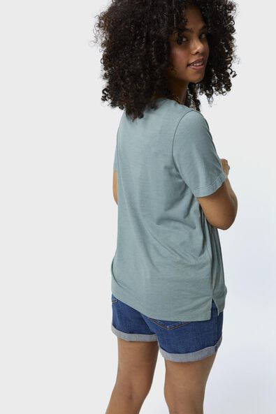 t-shirt femme Danila bleu - 1000027525 - HEMA