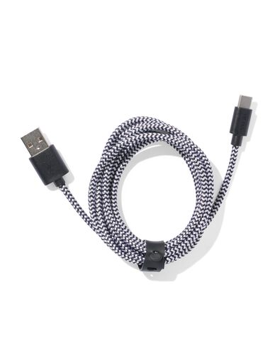 laadkabel USB/USB-C 1.5m - 39630175 - HEMA