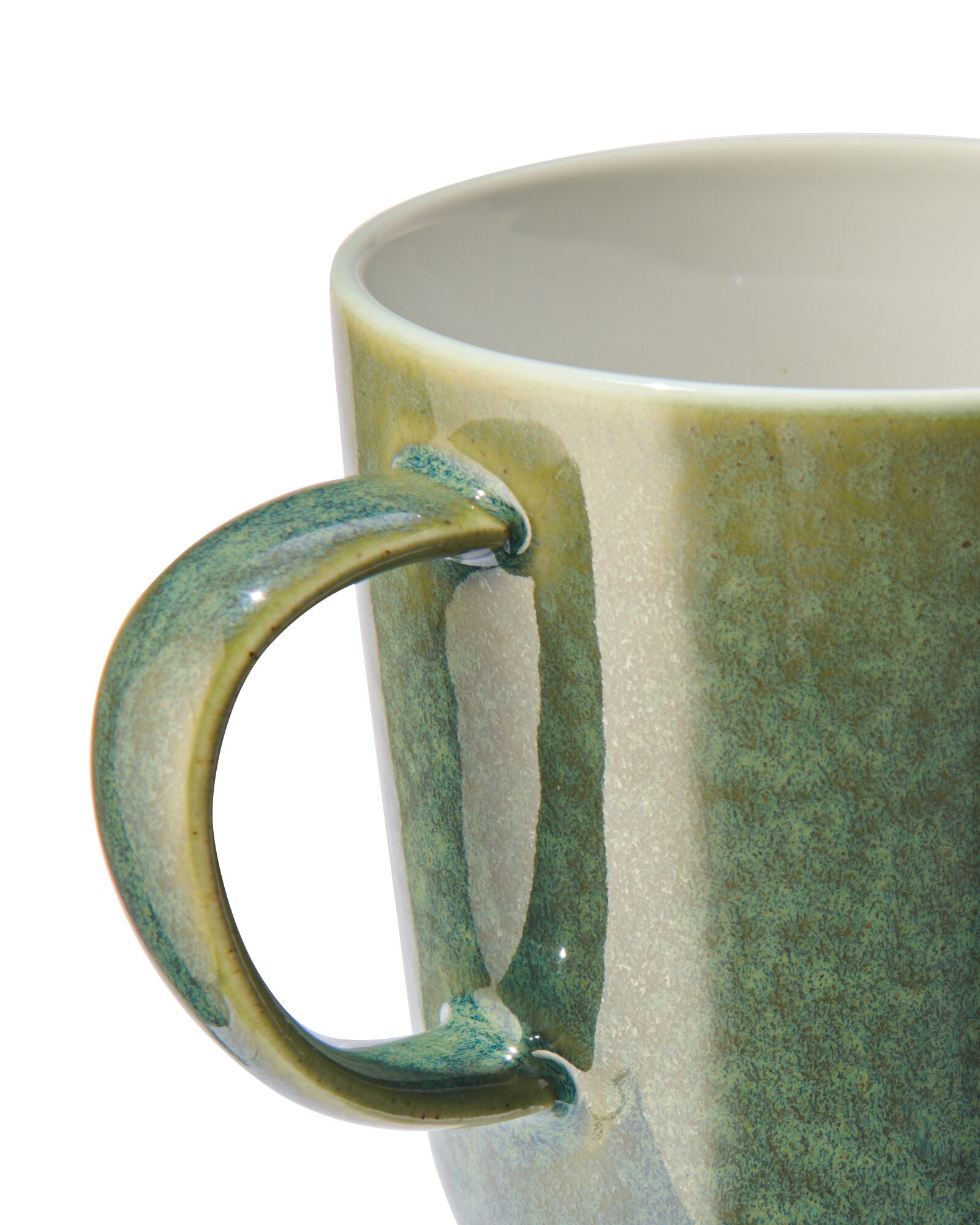 MÄSER 935133 Serie Teona, 4er Kaffeebecher Set mit grün-brauner Reaktivglasur, 4 große Kaffeetassen aus Keramik in modern dezenter Coupe-Form, Steinzeug, 340 MÄSER 935133 Serie Teona, 4er Kaffeebecher Set mit grün-brauner Reaktivglasur, 4 große Kaffeetassen aus Keramik in modern dezenter Coupe-Form, Steinzeug, 340