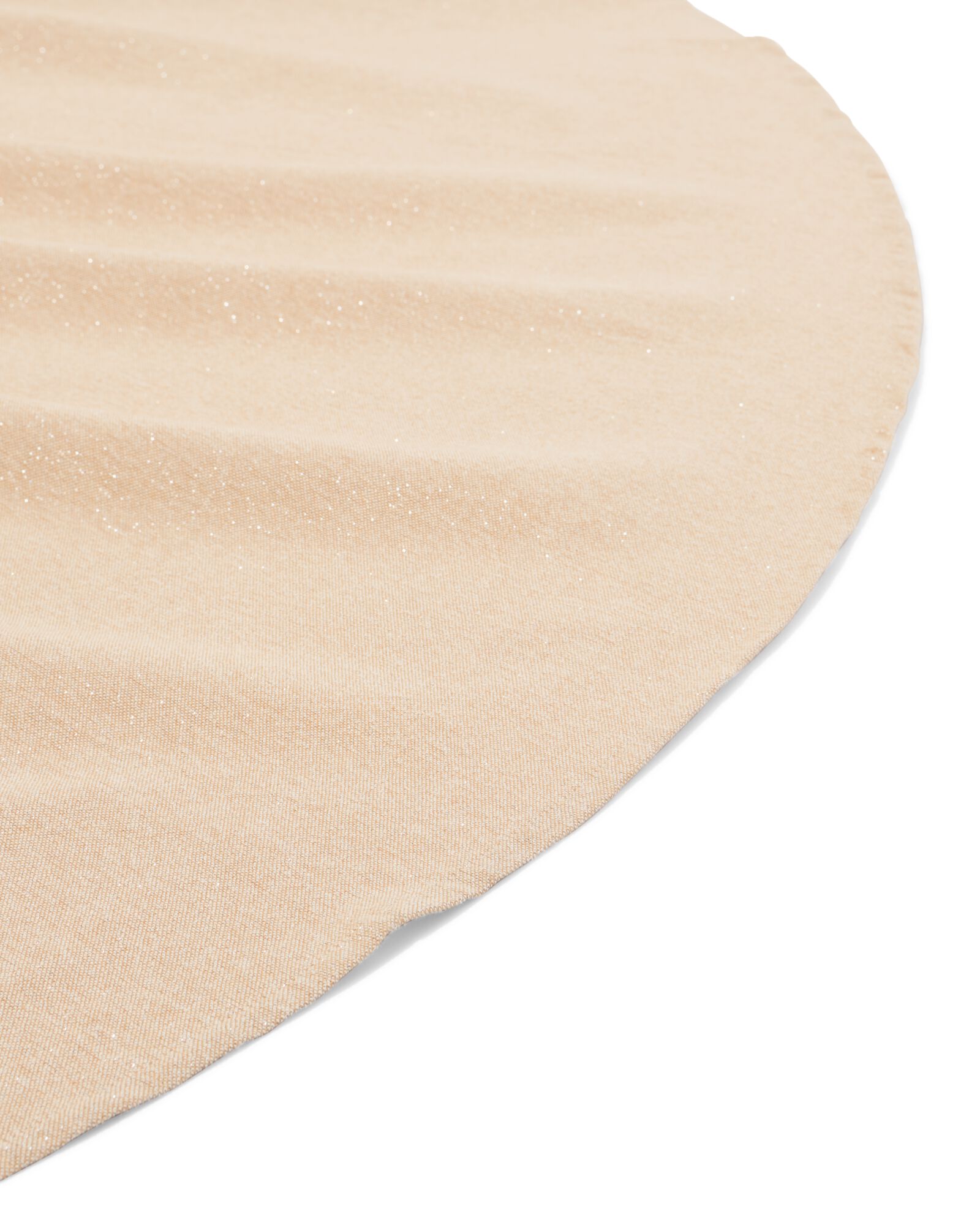 nappe ⌀180 cm paillet&eacute; &eacute;cru - 5300130 - HEMA