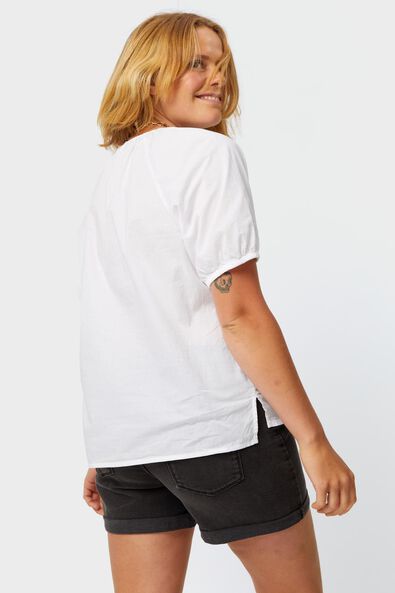 Damen-T-Shirt Lou weiß - 1000027984 - HEMA
