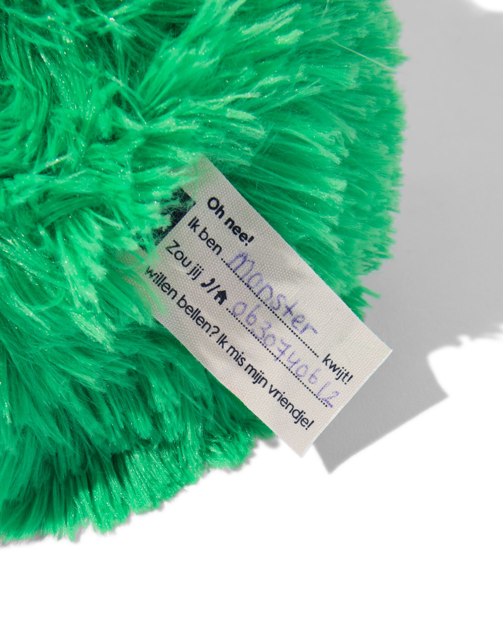 monstre doudou vert - 15100553 - HEMA