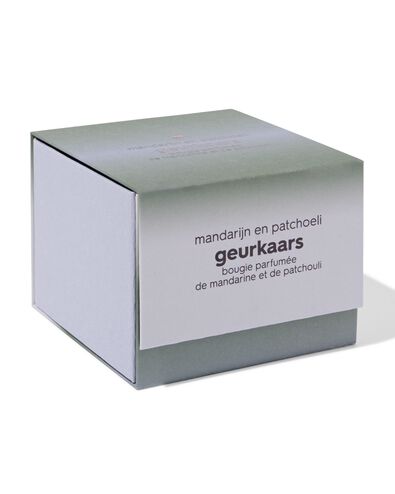 bougie parfum&eacute;e ⌀8x6,4cm mandarine-patchouli - 13504095 - HEMA