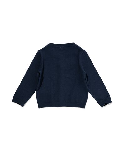 Kinder-Cardigan dunkelblau - 1000003115 - HEMA