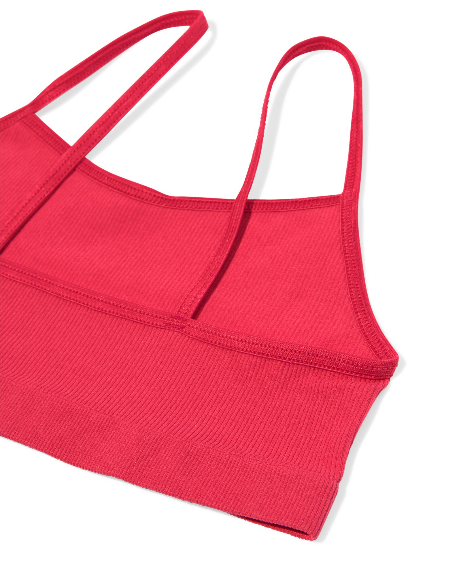 kindertop naadloos - 2 stuks roze roze - 19360370PINK - HEMA