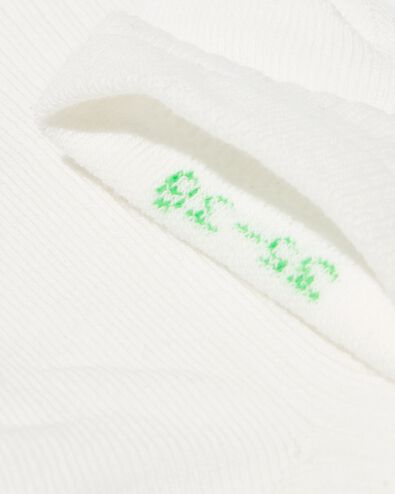 dames enkelsokken rib gebroken wit gebroken wit - 4280945OFFWHITE - HEMA