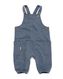 Baby-Sweat-Latzhose grau 74 - 33480415 - HEMA