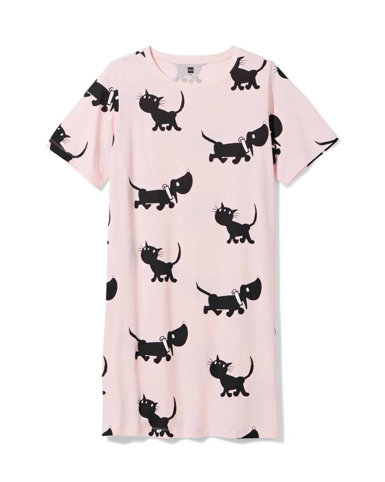 Takkie Damennachthemd aus Jersey hellrosa hellrosa - 23401265LIGHTPINK - HEMA