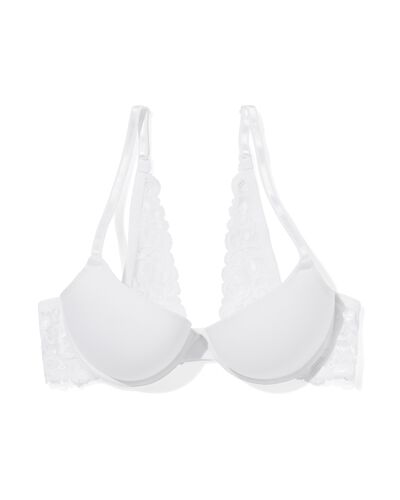 push-up bh met beugel wit - 21820720WHITE - HEMA