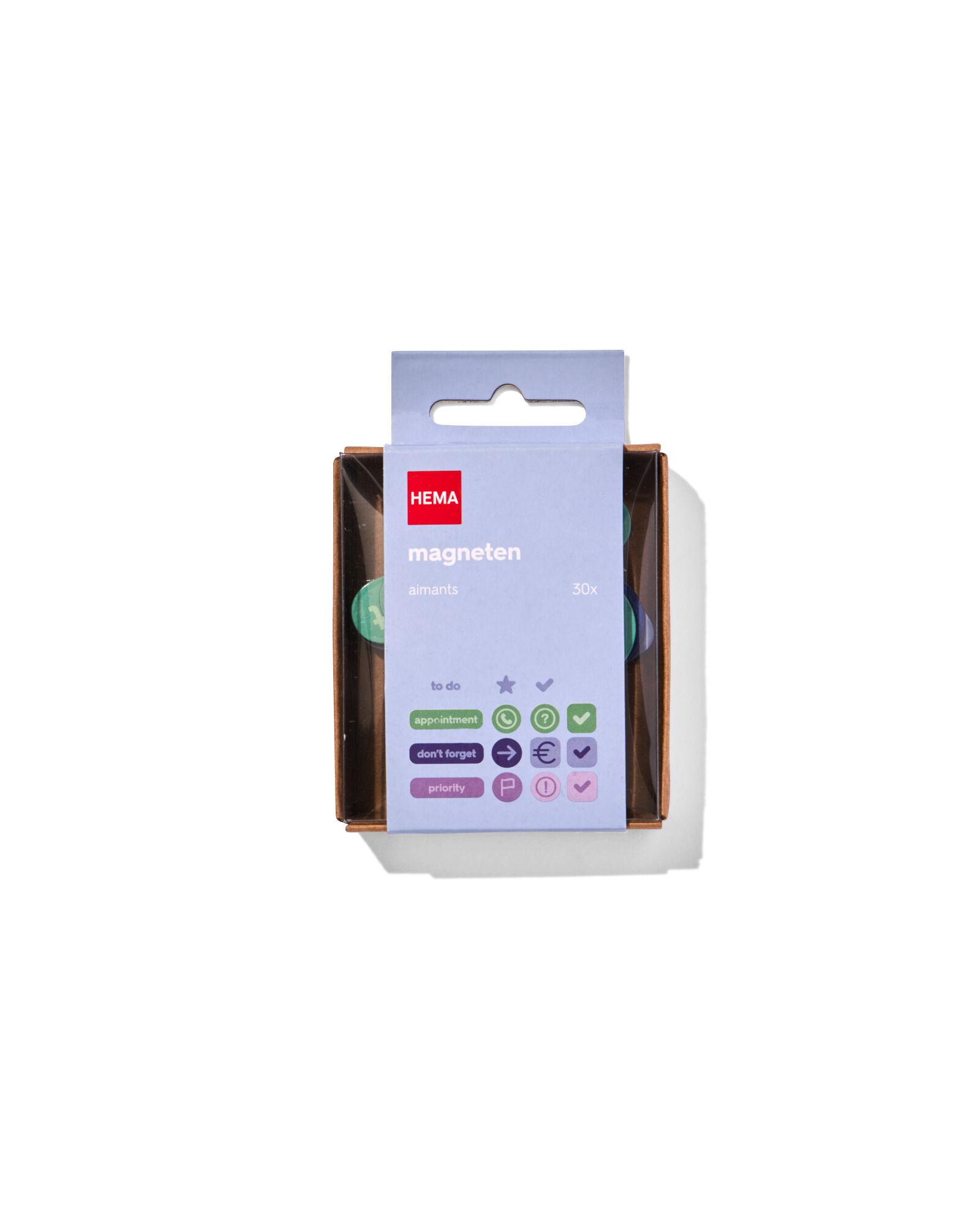 magneten voor planbord - 30 stuks - 14470061 - HEMA