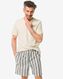 pyjacourt homme à rayures jersey-popeline de coton blanc cassé XL - 23630774 - HEMA