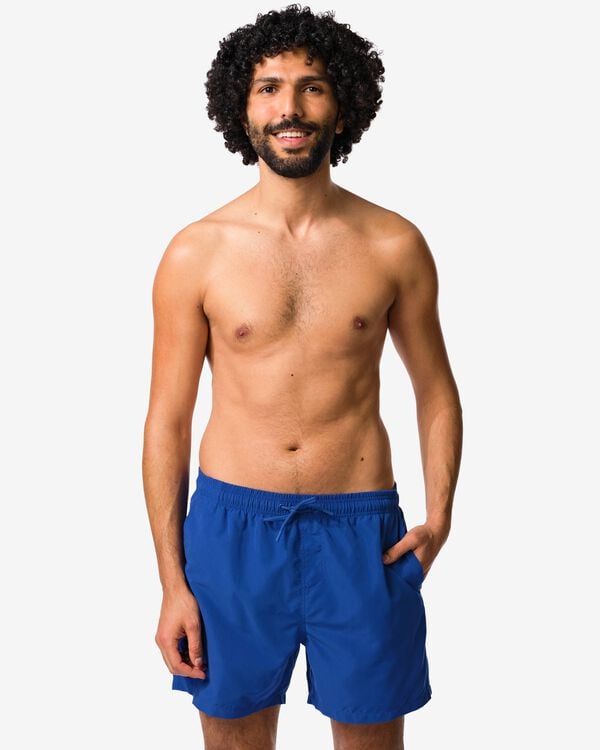 maillot de bain homme Pieter bleu cobalt bleu cobalt - 22100110COBALTBLUE - HEMA