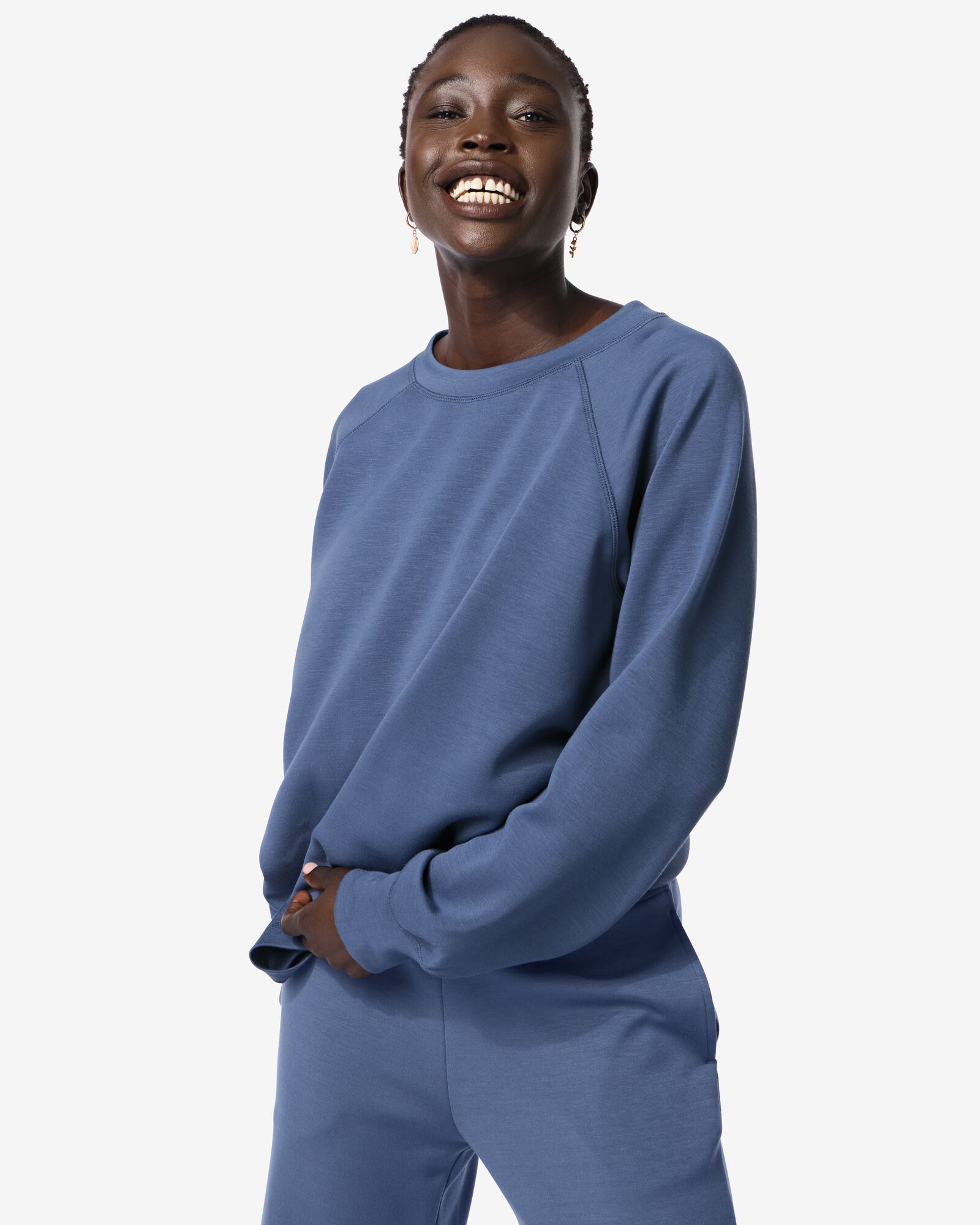 pull Nova pour femmes bleu - 36274760BLUE - HEMA