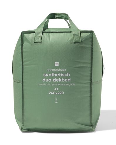 Duo-Steppbett 240 &times; 220 cm, synthetisch, 4 Saisons - 5500101 - HEMA