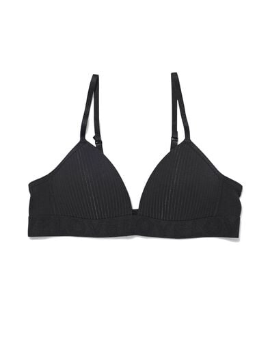 Vorgeformter, b&uuml;gelloser BH schwarz schwarz - 21970715BLACK - HEMA