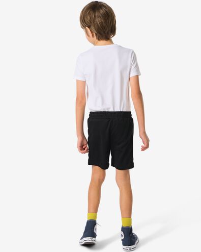 pantalon de sport enfant court noir 158/164 - 36030488 - HEMA