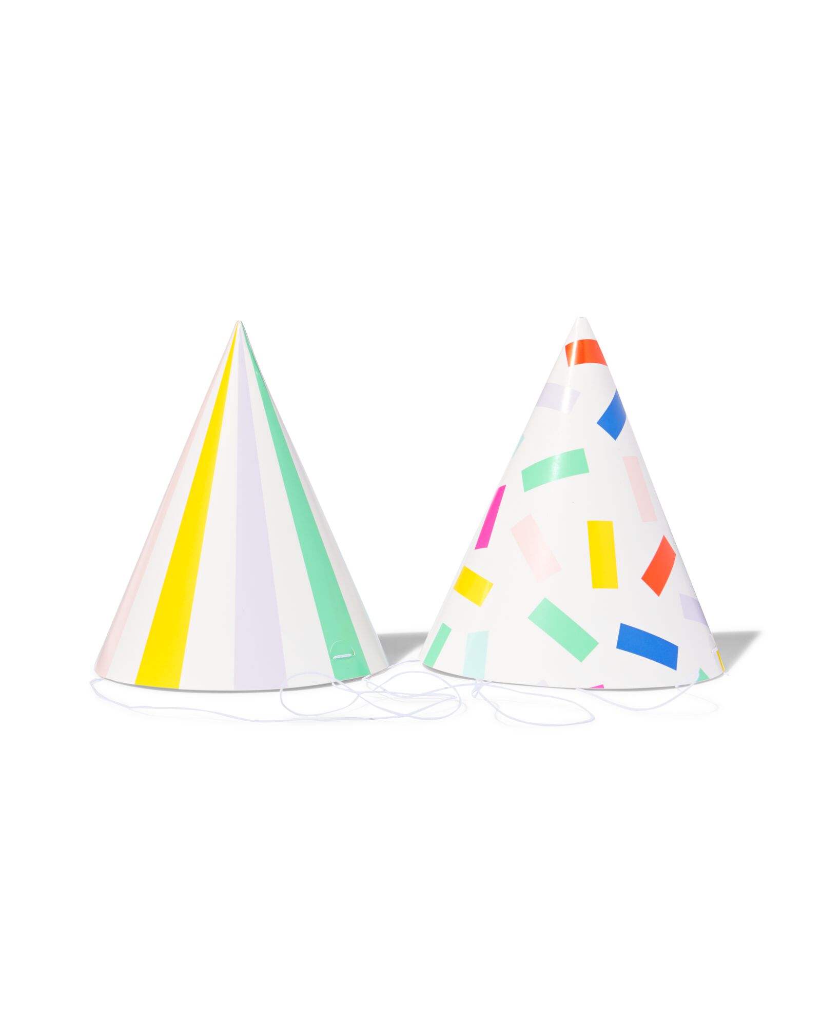 Partyh&uuml;te gestreift, 8 St&uuml;ck  - 14250092 - HEMA