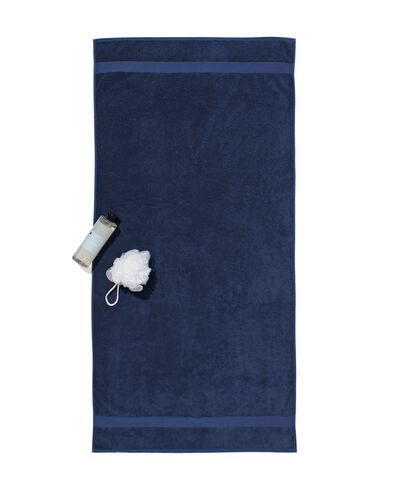 serviette de bain 70x140 qualit&eacute; &eacute;paisse bleu nuit bleu nuit serviette 70 x 140 - 5250392 - HEMA