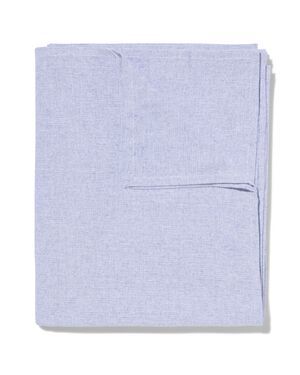 nappe bleue coton chambray 140x240 - 5330282 - HEMA