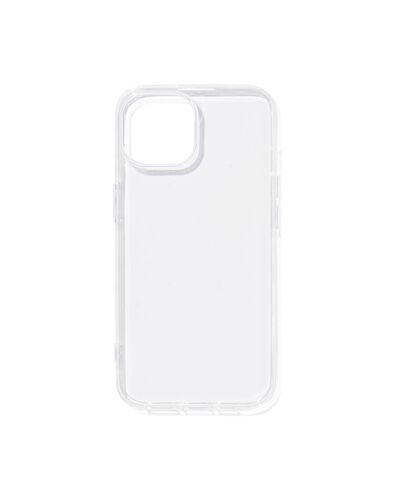 coque souple iPhone 15 transparent - 39680024 - HEMA