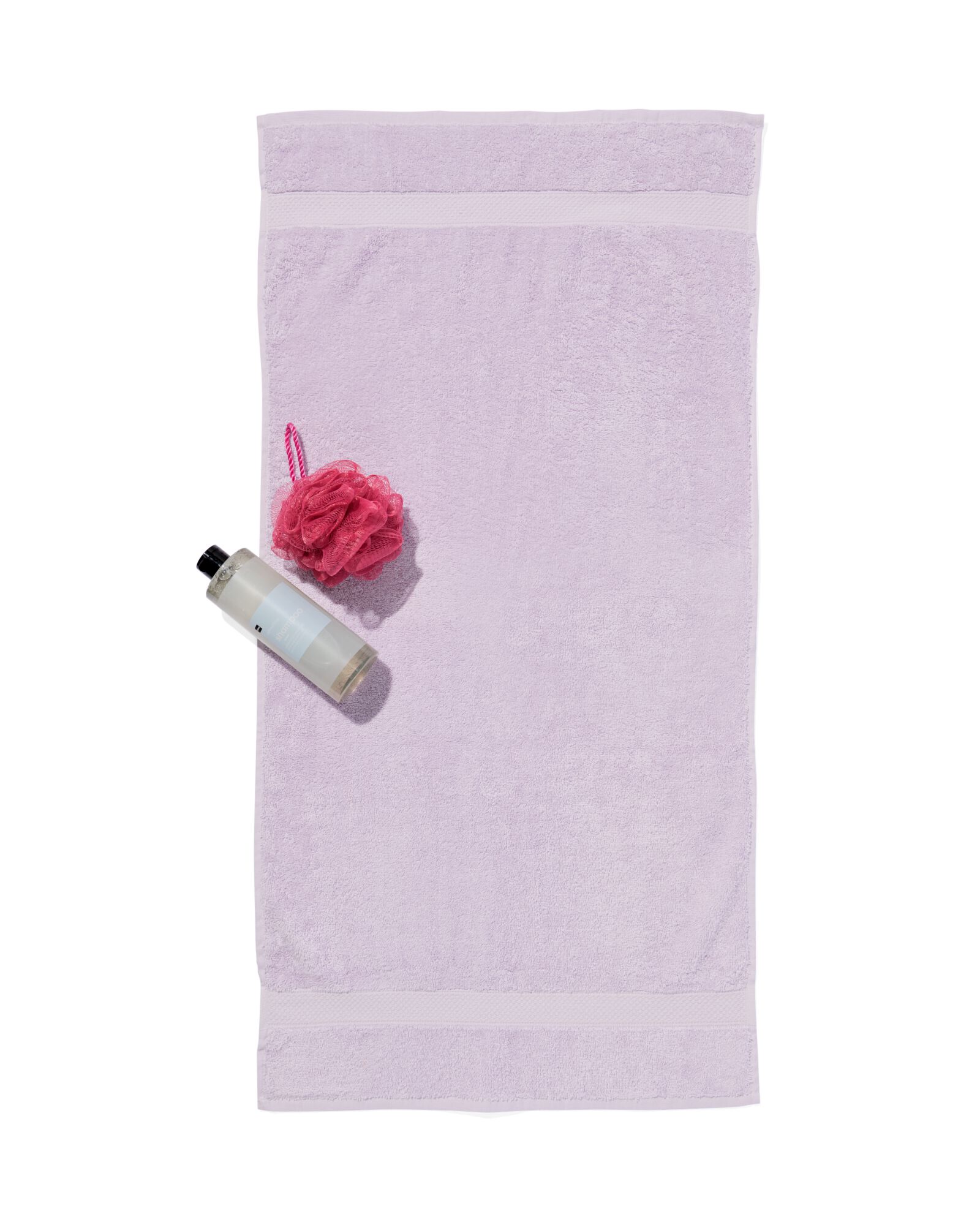 serviettes de bain - qualit&eacute; &eacute;paisse lilas serviette 50 x 100 - 5284602 - HEMA