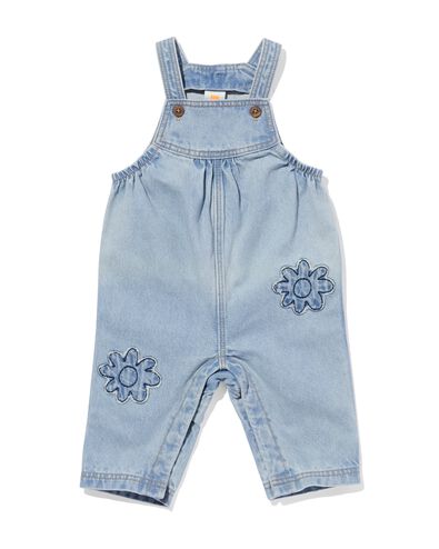 salopette fleurs pour b&eacute;b&eacute; bleu clair - 33057050LIGHTBLUE - HEMA