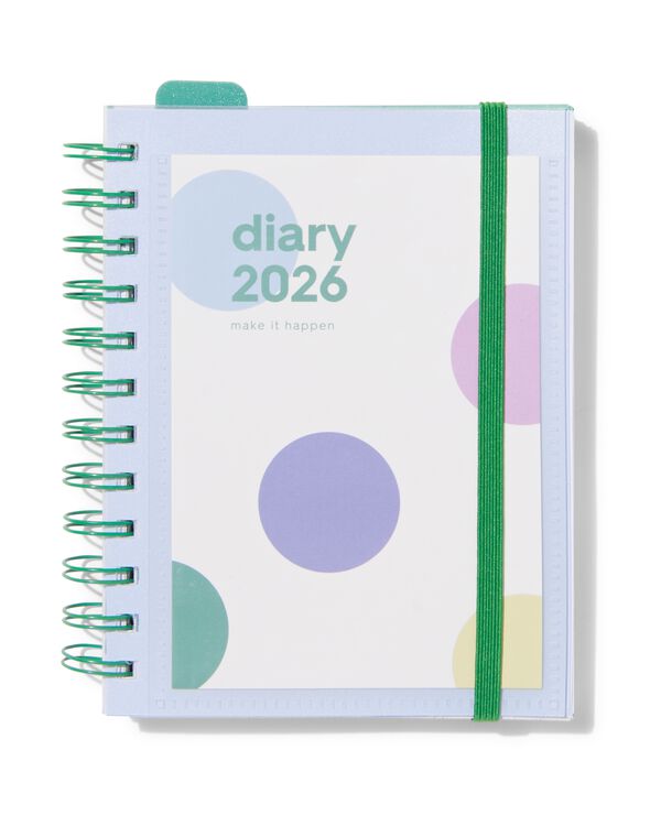 insert agenda 2026 12,5x16,5cm points - 14500615 - HEMA